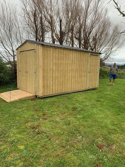 Shed on site 4